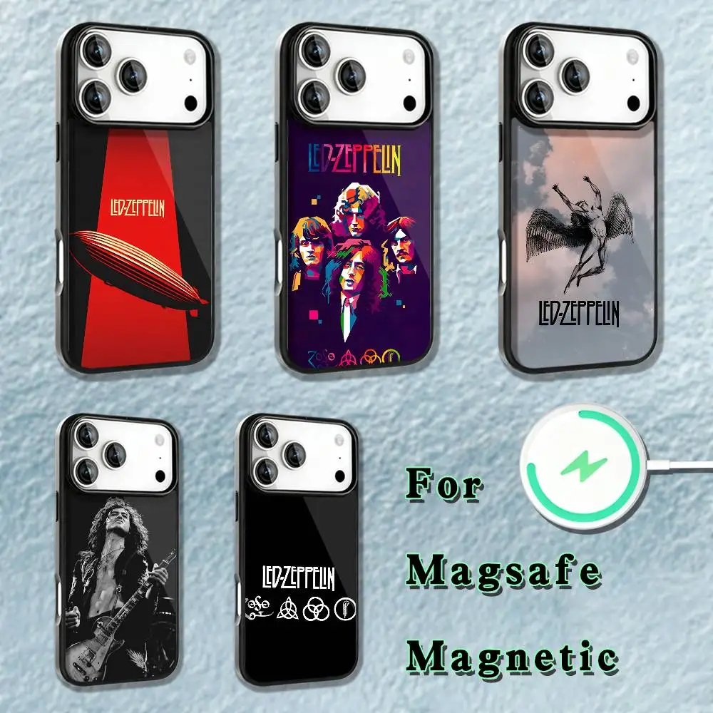 

L-Led Z-Zeppelin Phone Case For iPhone 17,16,15,14,13,12,11,Pro,Max,Plus,Mini,SE4,E Magnetic Magsafe Wireless Charging