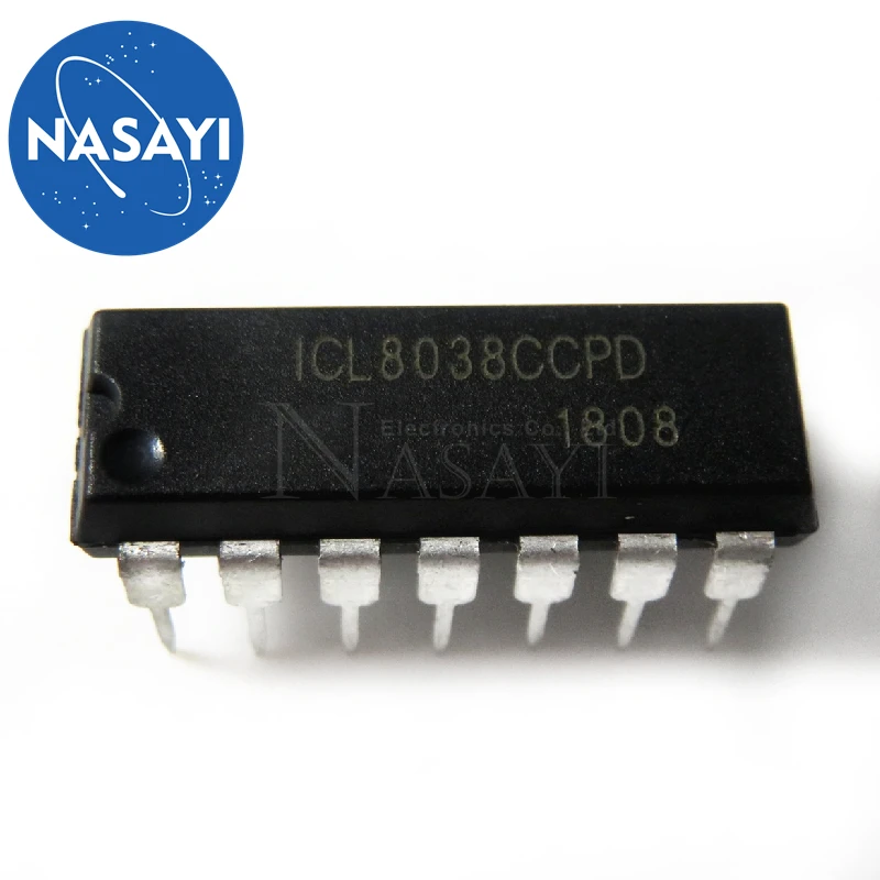 5pcs/lot ICL8038CCPD ICL8038 8038CCPD DIP-14 In Stock