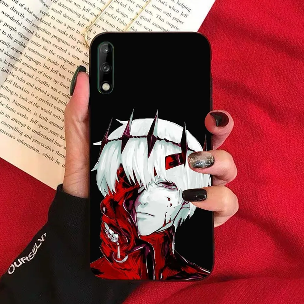 Anime Tokyo Ghoul Kaneki Ken Phone Case For Huawei Honor 10 lite 9 20 7A 9X 30 50 60 70 pro plus Soft Silicone Cover