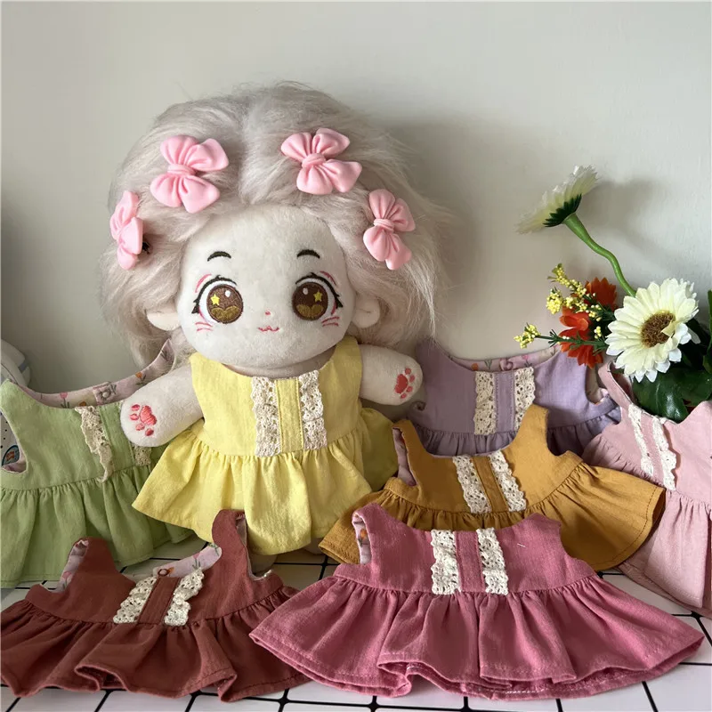 

Latest 10cm 20cm Doll Clothes Dress Fit for Normal Body and Fat Body 10cm 20cm Doll Suit DIY Idol Fans Cosplay Clothes