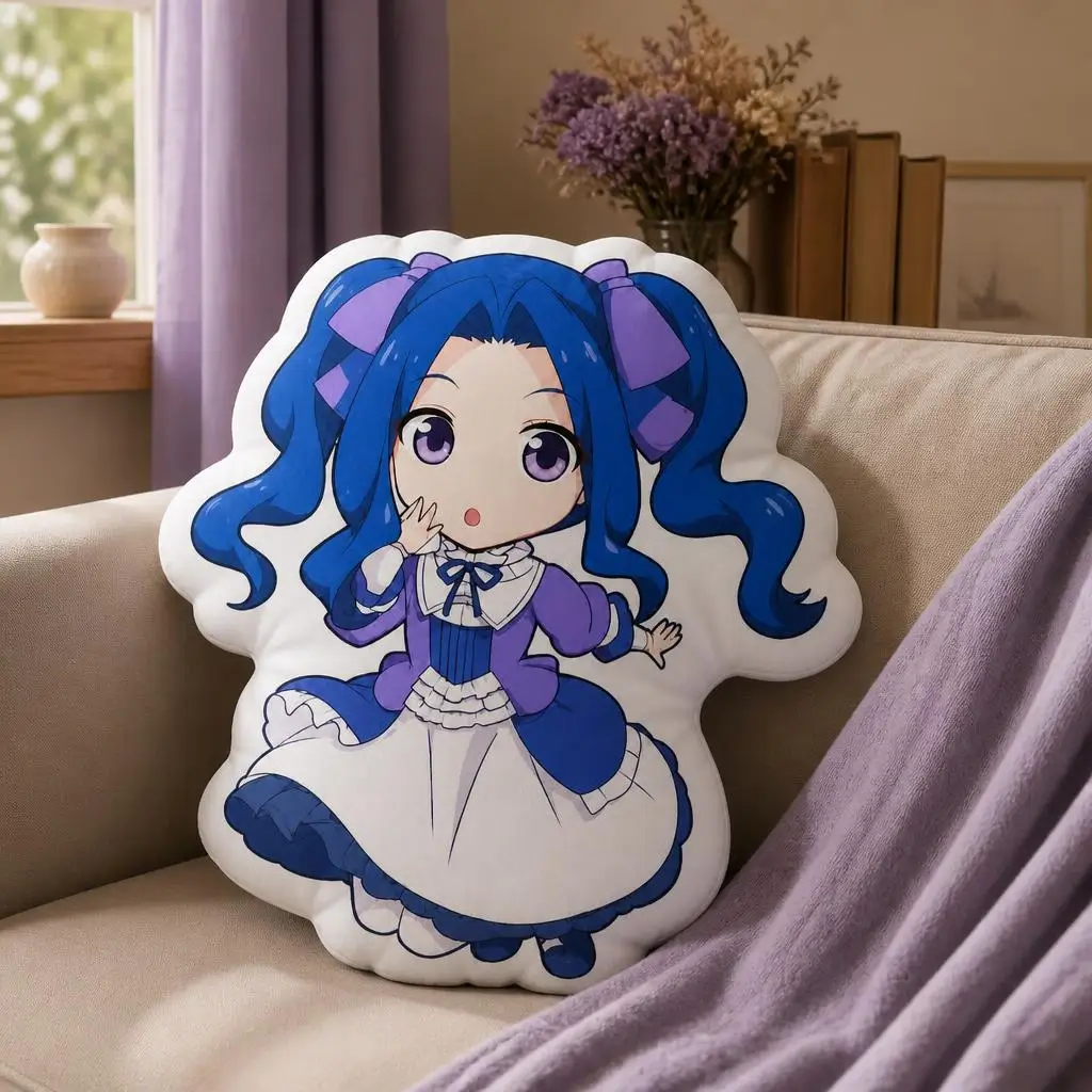 The Rising Of The Shield Hero Melty Anime Chibi Maid Plush Pillow Cushion Stuffed Throw Pillow Home Decor Gift Sofa Bed