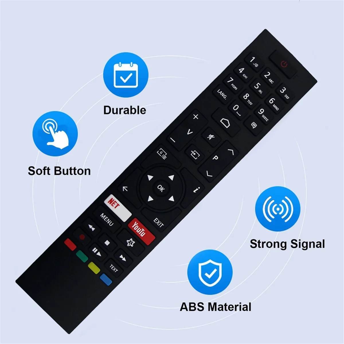 CT-8557 Remote RC43157 untuk Toshiba TV TV TV TV 5050hak6151 Remote 58UA2063DG