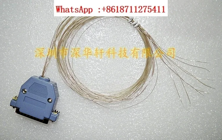 

K or T type 30 thermocouple outer skin temperature measuring wires, 8 pieces, each 2 meters long, 0.254mm