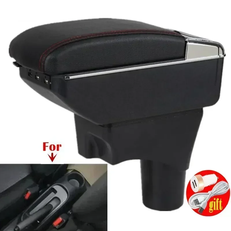 

central armrest For Nissan Sunny Armrest Box For Nissan March Micra K13 MK4 IV Car Armrest Storage Box 2010-2022 Retrofit Parts