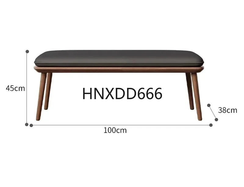 Wooden Modern Step Stool Aesthetic Bench Seat Vanity Chair Designer Hotel Luxury Foot Stool Space Saving Muebles Home Furniture