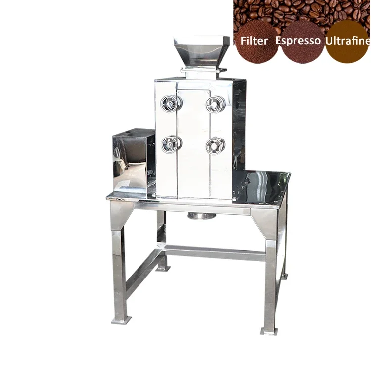 Industrial coffee powder grinder coffee roller mill price