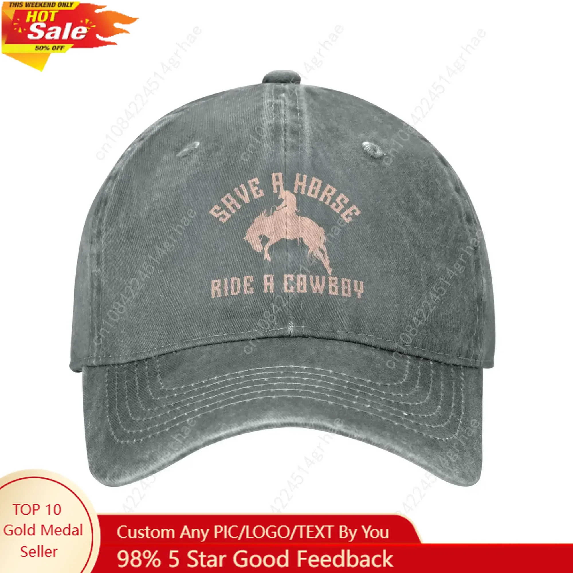 

Save A Horse Ride A Cowboy Trucker Hat Western Horse Hat Cowboy Hat Unisex Cowboy Men Women