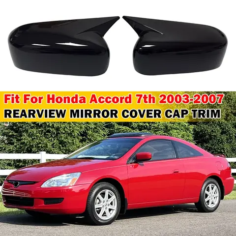 Per Honda Accord 7th 2003-2007 Adesivo per auto Retrovisore Copertura specchietto laterale Tappo alare Custodia esterna Trim Accessori Decorazione del veicolo