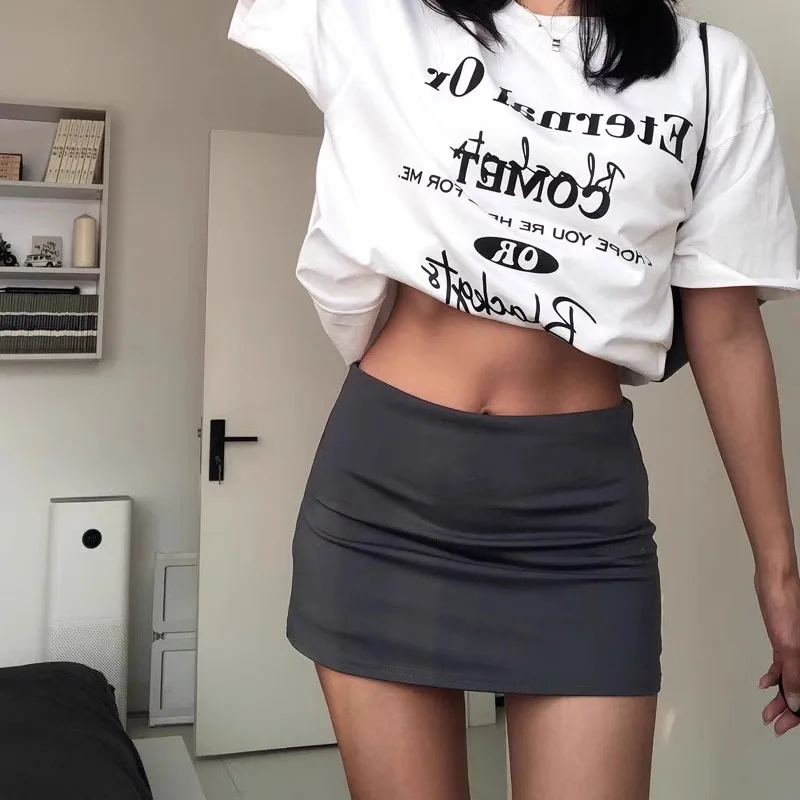 Summer New Women's Yoga Skirt With Lining   Slim-Fit Versatile Mini Skirt   Sporty Style Short Skirt