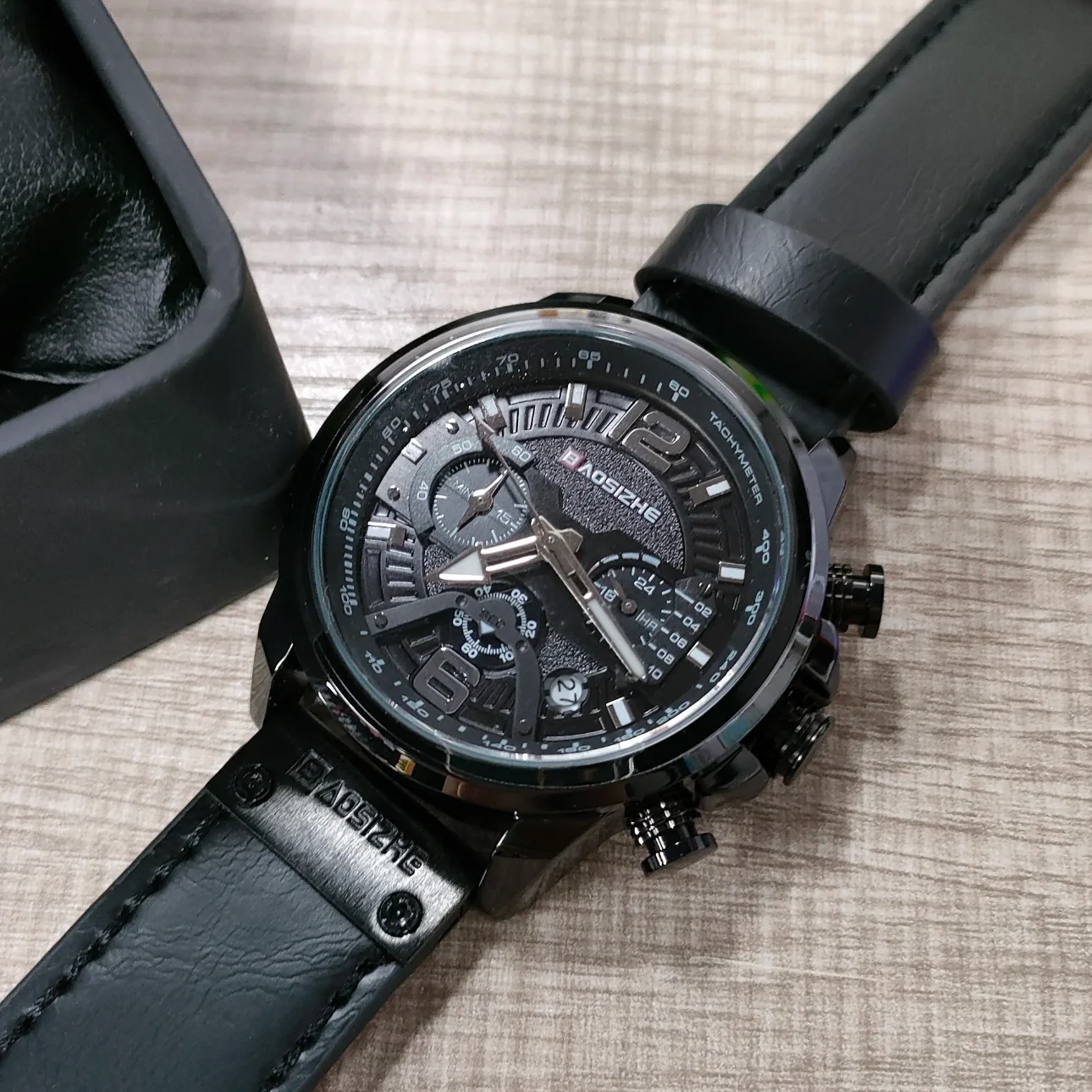

CILOA 2025 new men's watch with large dial, sports men's high-end men's light luxury brand genuine gift watch waterproof