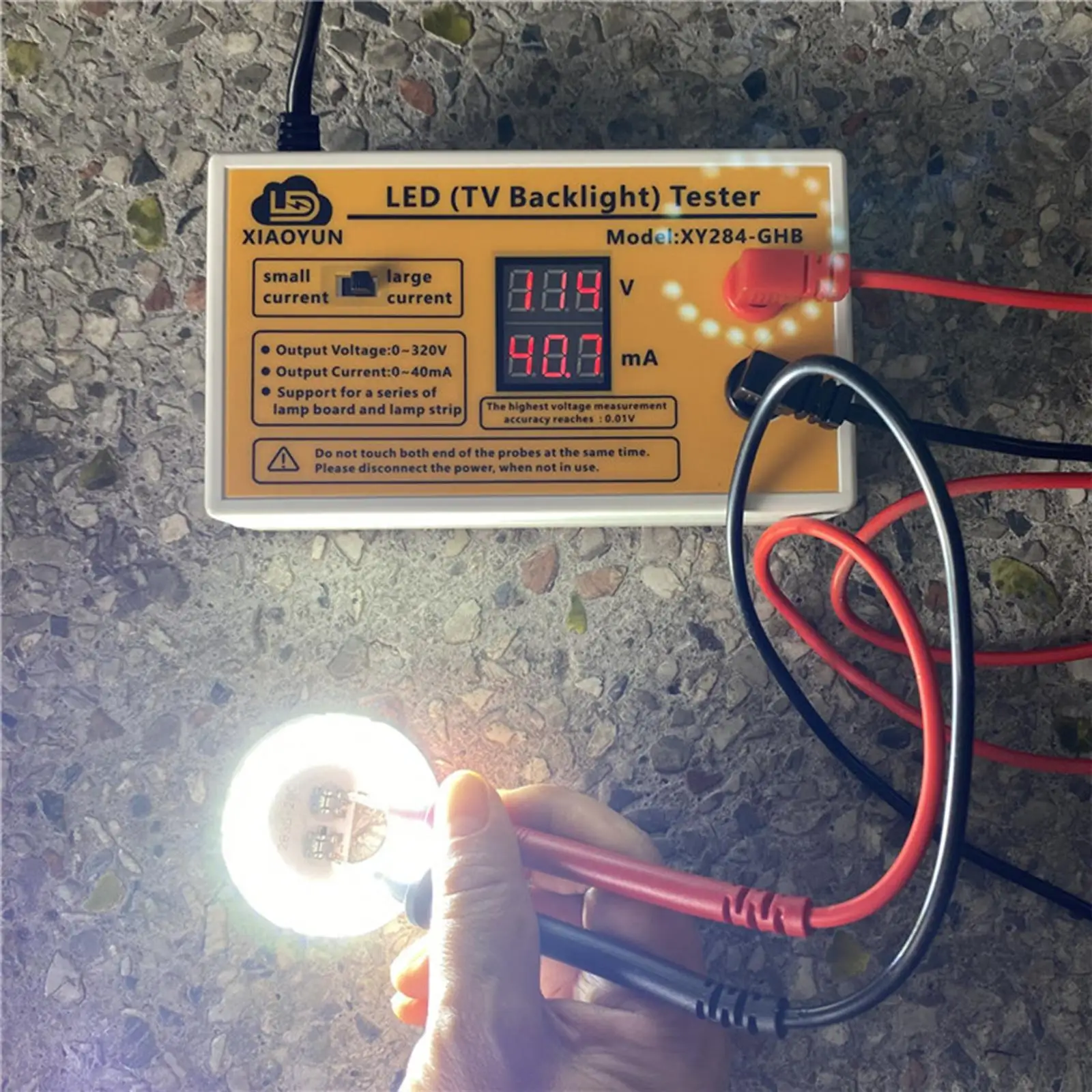 LED TV Backlight Tester Compact Adaptive Voltage LED Strip Lamp Beads Repair