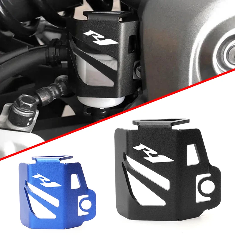 New For YAMAHA YZF-R1 YZFR1 YZF R1 R1M YZF-R1M Motorcycle CNC Rear Brake Fluid Reservoir Guard Cover Protector Oil Cup Guard