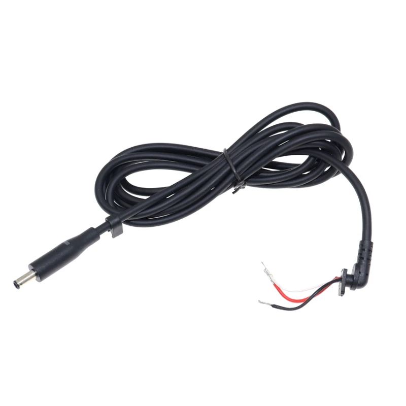 4.5 x3.0 / 4.5*3.0 mm Power Cable Cord Connector DC Jack Charger Adapter Plug Power Supply Cable with LED Light for Dell Laptop