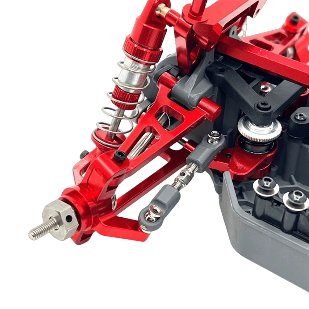 Composant de direction de voiture télécommandé de mise à niveau en métal adapté pour MJX 1/14 14207 14208