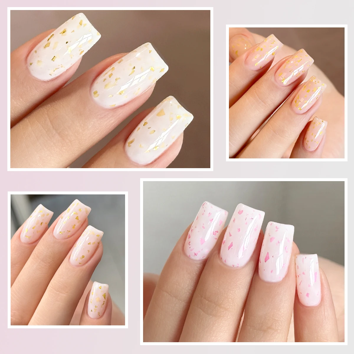 6 pçs 15ml creme esmagamento diamante gel conjunto colorido semi permanente arte do prego imersão uv led salão de beleza diy gel do salão de beleza para spr