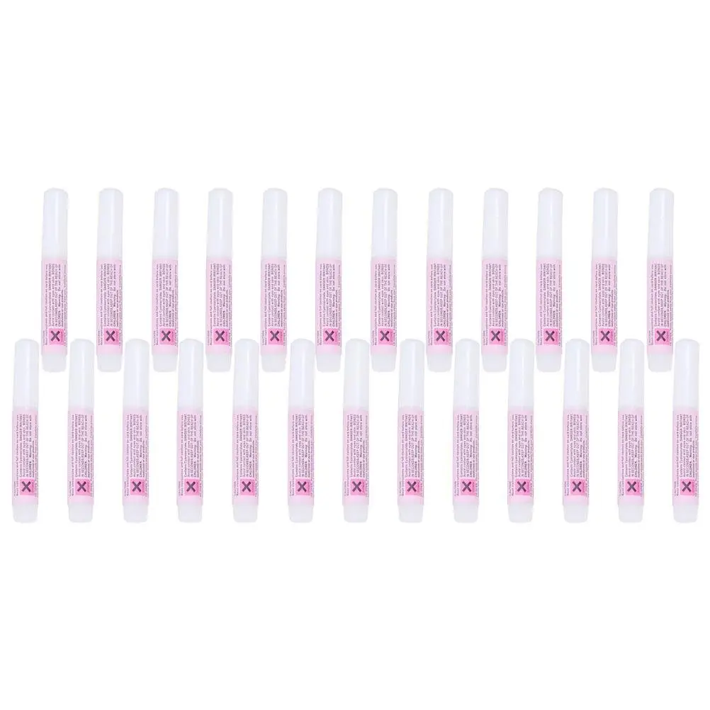 

25pcs Nail Glue Acrylic Artificial Adhesive Mini Fake Press Strong Bonding Quick Drying Long Lasting No Bubbles Nail