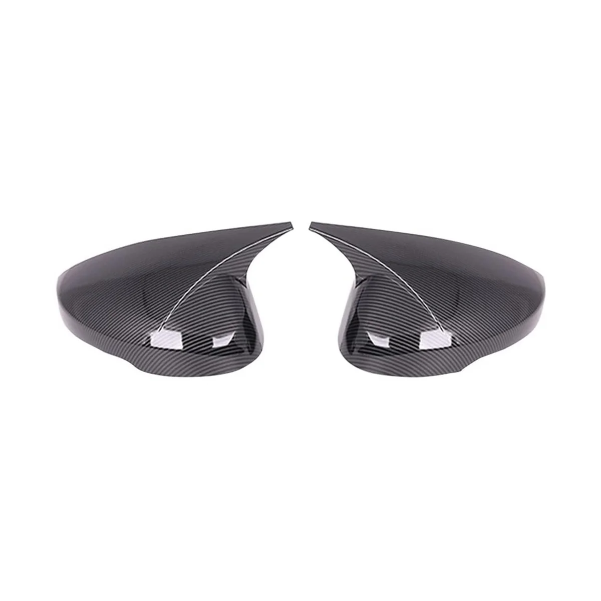 

Horn Side Mirror Cover Trim Rearview Mirror Cover Decorative for Honda Civic 2022 2023 11Th Gen, ABS Carbon