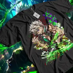 Sanemi Shinazugawa T-shirt wind hashira Demon Slayer Horror anime Gift shirt