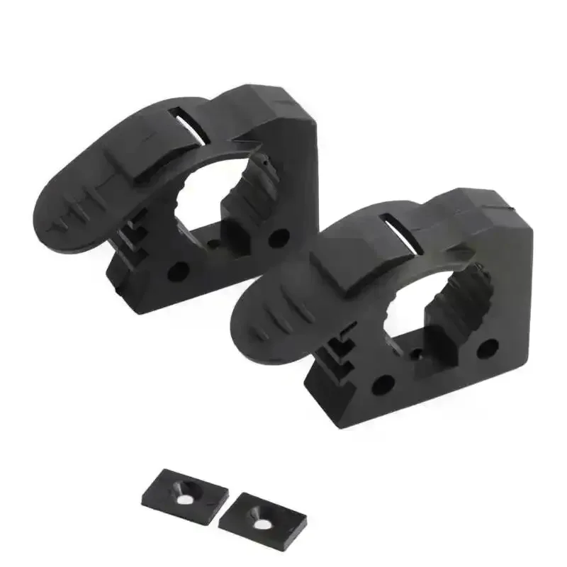 2/4pcs Quick Fist Clamp For Mounting Tools Equipment Rubber Clamp Ideal For Offroad Vehicles, ATV, UTV, Truck Part Accessories
