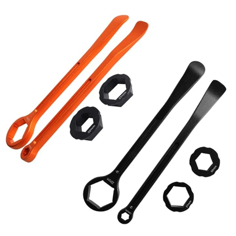 10MM/13MM/22MM/27MM/32MM Tire Lever Tool Spoon Motorcycle Tire Change Kit Wrench Set Combo Levers Kit Tire Repair Tool