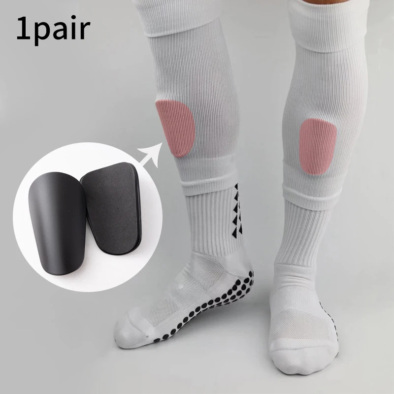 1 Pair Mini Football Shin Pad Wear-resistant Shock Absorbing Leg Protector Lightweight Portable Soccer Training Shank Board