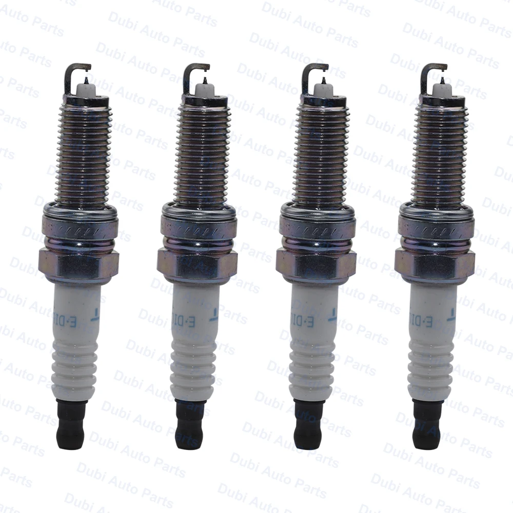 1-4x Spark Plug DILKR7A11 For HYUNDAI SANTAFÉ EQUUS GENESIS KIA SORENTO OPTIMA MITSUBISHI OUTLANDER PAJERO SPORT LANCER 1822A067