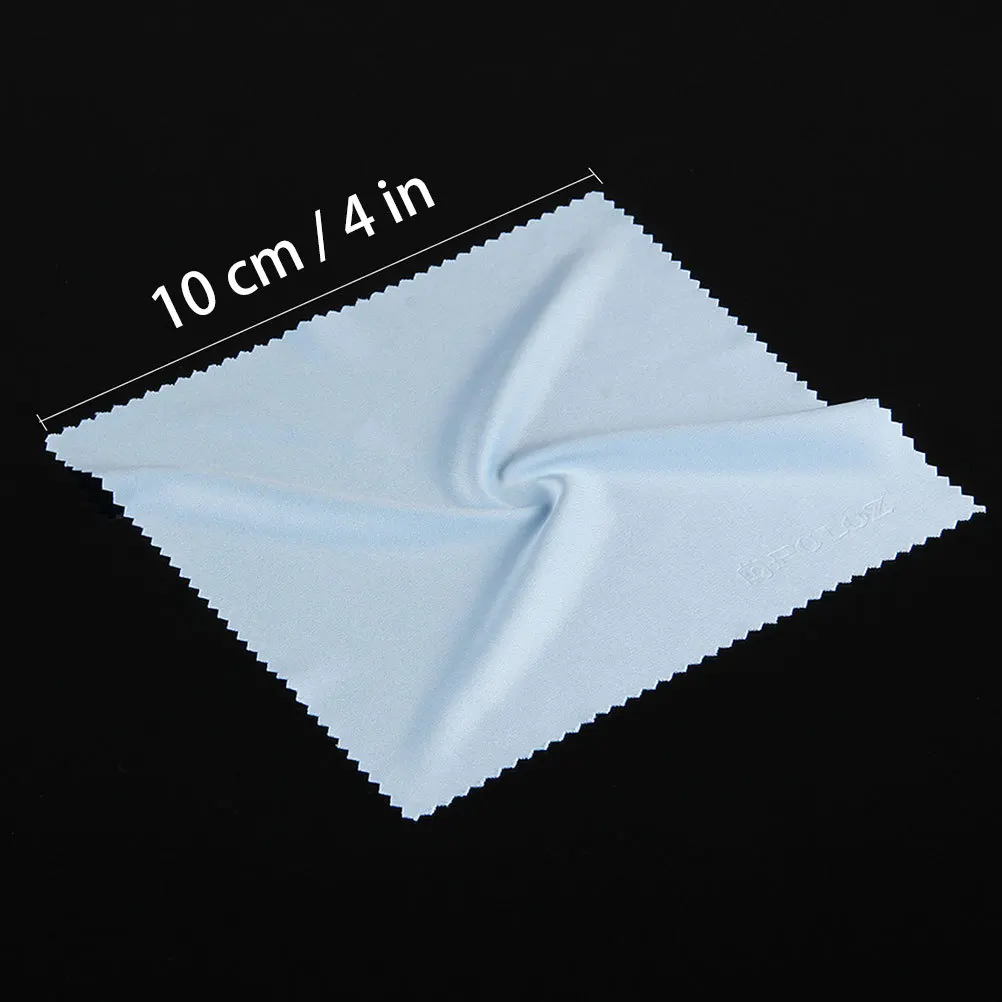 50 قطعة قماش تنظيف ستوكات خالية من الوبر حجم الجيب للنظارات عدسة الكاميرا شاشة الهاتف الخليوي مجوهرات قابلة لإعادة الاستخدام لينة #5