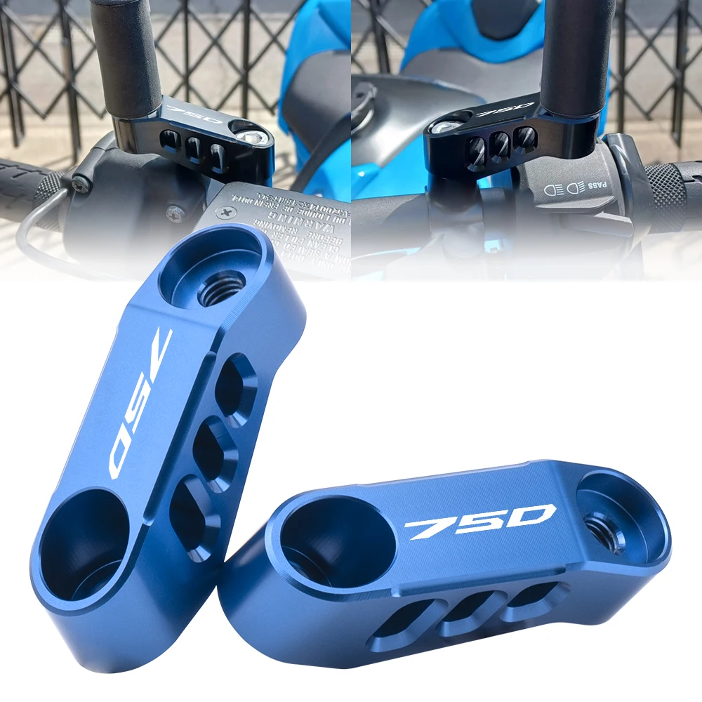 Motorcycle Durable Mirror Extension Brackets For Honda XADV750 2017-2025 Visibility Upgrade Accessories