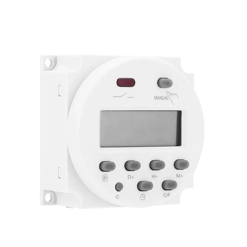 CN101A 12V/24V/110V/220V Single and double countdown micro cycle time control switch timer controller min control 16A