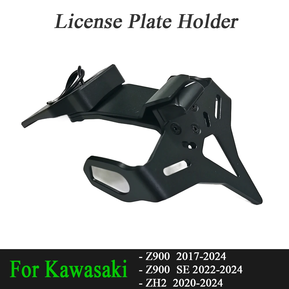 soporte-de-matricula-trasero-corto-para-motocicleta-kit-de-marco-de-soporte-de-cola-para-kawasaki-z900-z900se-2017-2024-zh2
