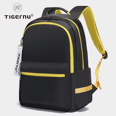 Tigernu Girl's Schoolbags Waterproof Women's Backpack Bags 15.6inch Laptop Backpack Multi-color Female Travel Backpacks Women