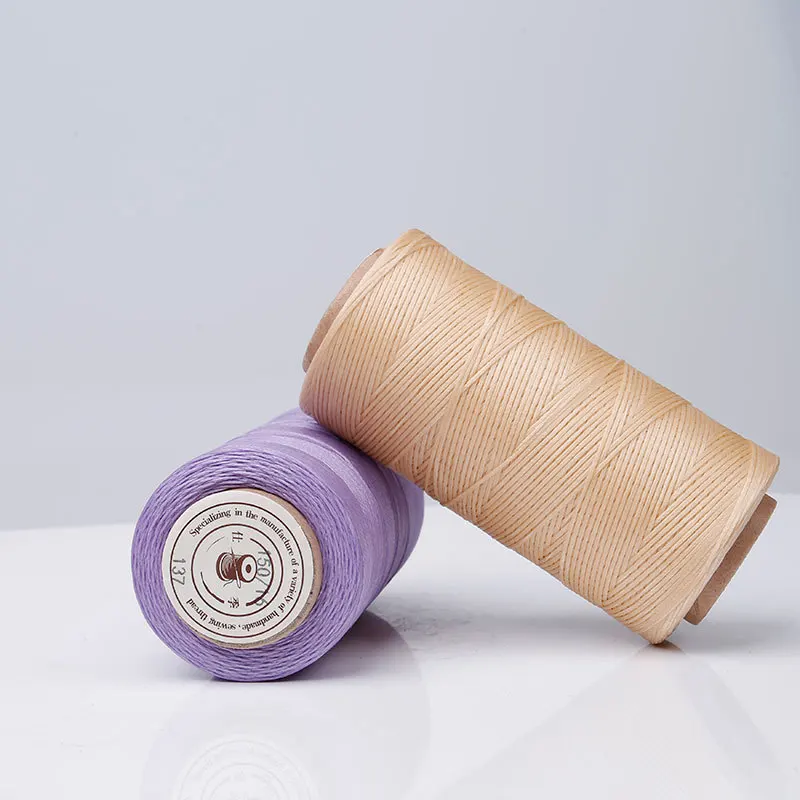 70 Colors 180 Meters/Roll 210d 1mm Flat Cord Waxed Thread for Bookbinding Bracelet Fashion Jewelry Making Leather Stitching