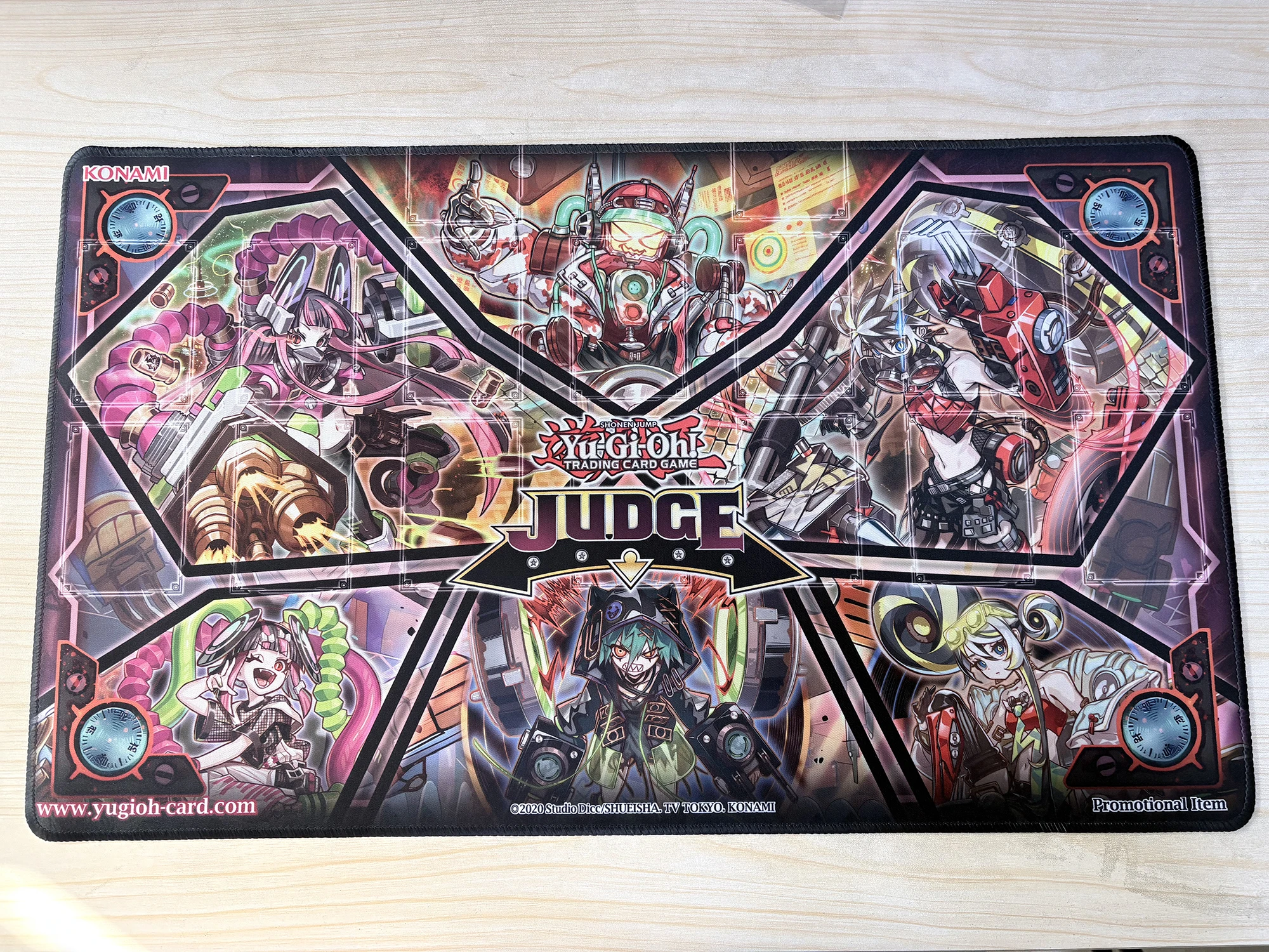 

YuGiOh Killer Tune Red Seal Playmat DIY Killer Tune Remix TCG CCG Killer Tune Track Maker Pad Trading Card Game Mat Mousepad