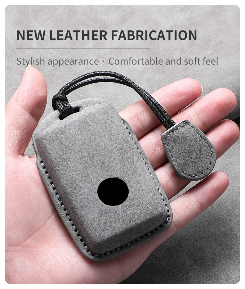 ثلاثية الأبعاد جلد الغزال سيارة مفتاح القضية غطاء لمازدا 3 6 Axela CX5 CX-30 CX-50 CX70 CX-9 CX90 MX-5 CX60 مفتاح حامي قذيفة الملحقات #4