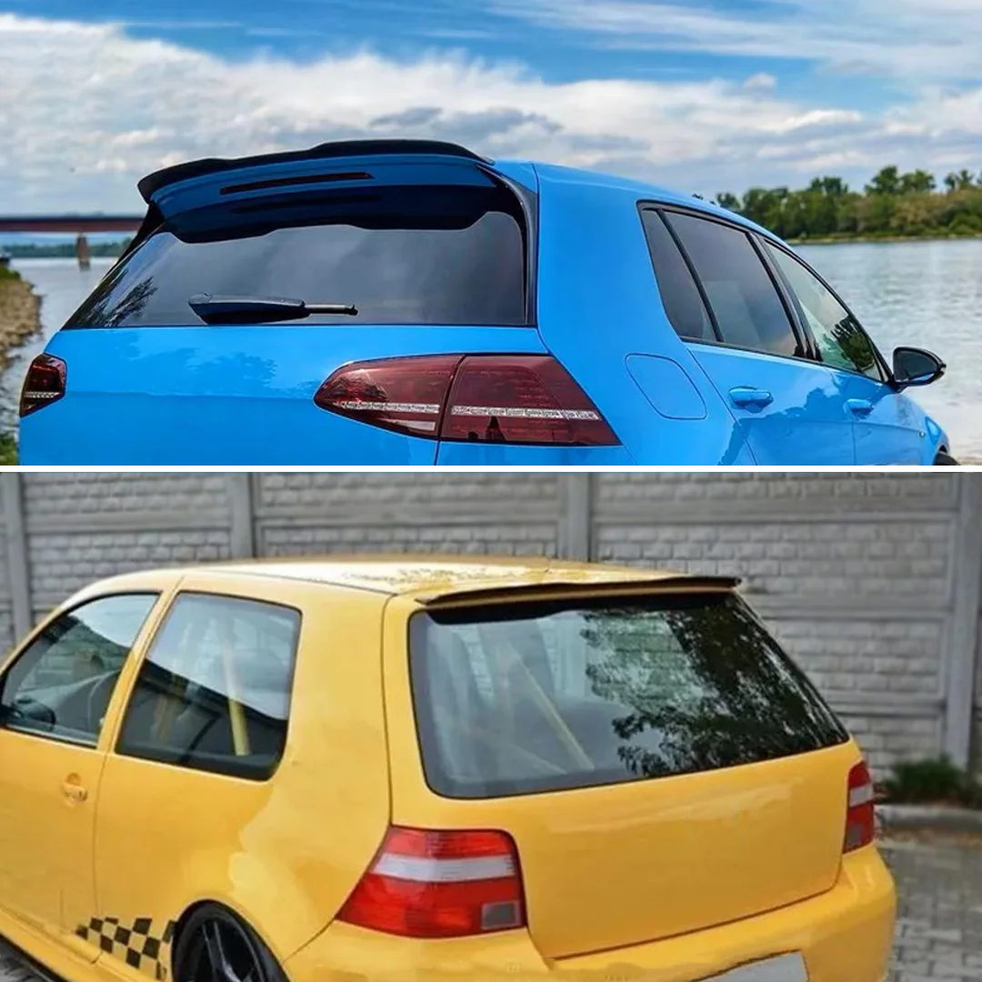 Roof Rear Spoiler Wing Air Deflector Dam Boot Lip Trim For VW Golf MK5 MK6 MK7 MK7.5 MK8 Tail Tuning Not for GTI/GTD/7 R-line