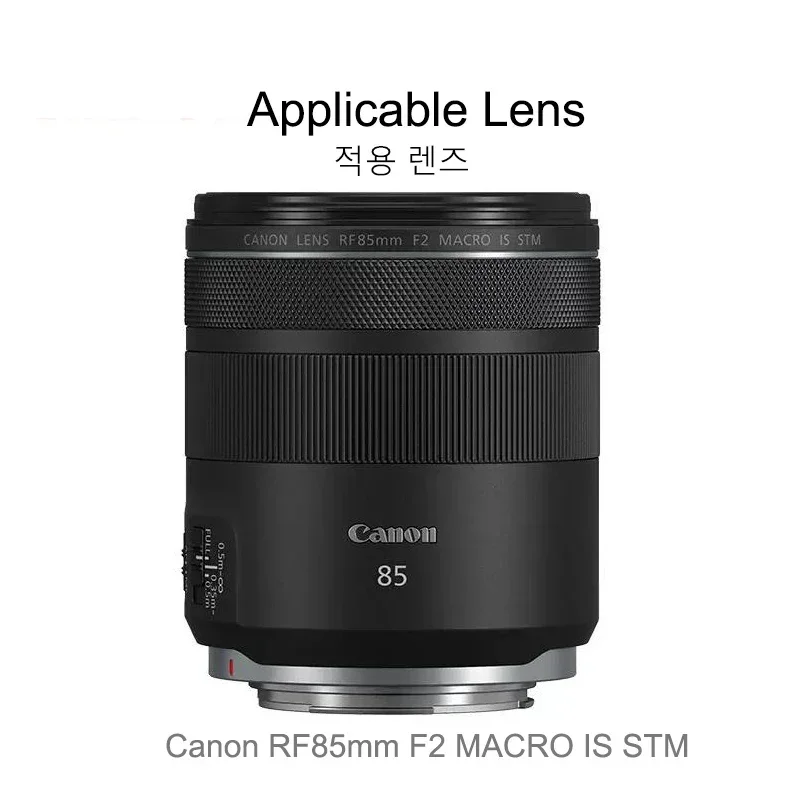 Металлическая реверсивная бленда, совместимая с объективом Canon RF 85mm F2 Macro IS STM для EOS R R3 R5 R6 RP Ra заменяет ET-77