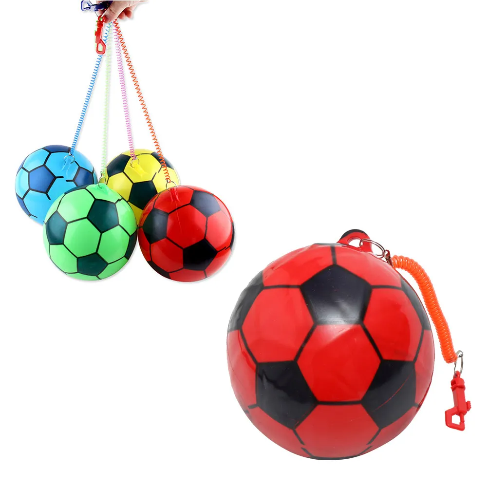 

Inflatable Football Ball for Beach Pool Playground Water Park Practice Soccer Games Lightweight PVC Material Endless Fun