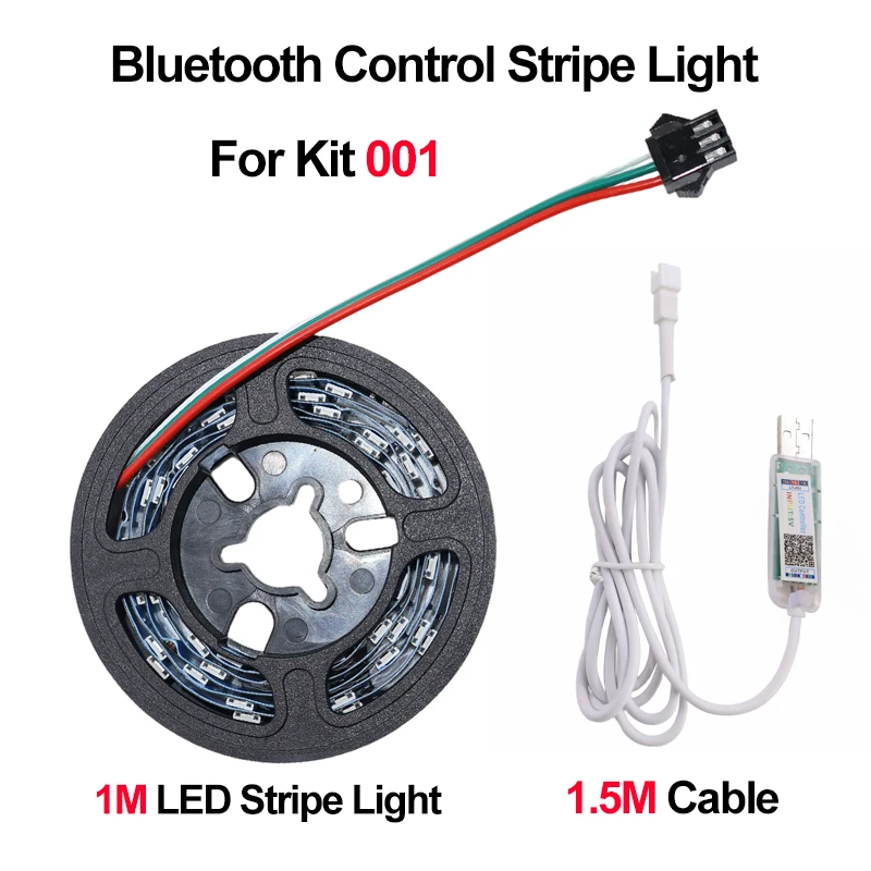 For Bambu Lab Led Lamp Kit Adjustable Light Kit Led Light Parts Hardware DIY Model White /Cold/Warm Light Without Lamp Shell 001 image 3