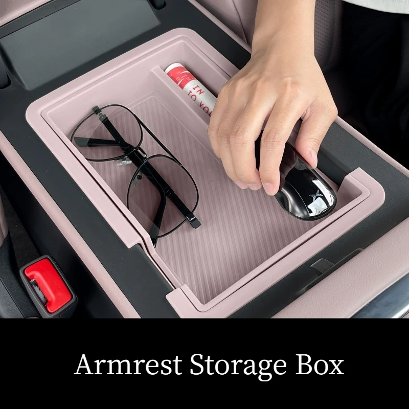 

For 2026 Xpeng MONA M03 Dedicated Original Color Central Armrest Bottom Storage Box In Car Sorting Accessories