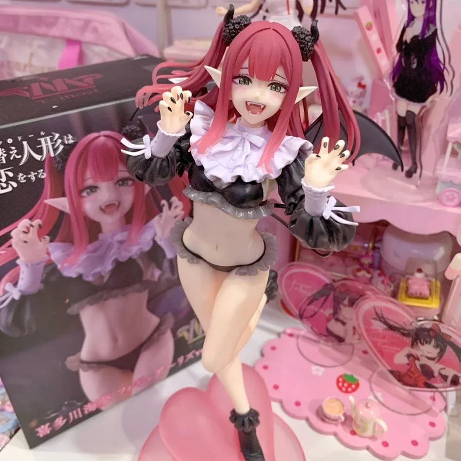 25 سنتيمتر أنيمي سطح المكتب لطيف بلدي اللباس حبيبي كيتاجاوا مارين ليز Ver البلاستيكية الدائمة عمل نموذج لجسم الهدايا تحصيل لعبة #6
