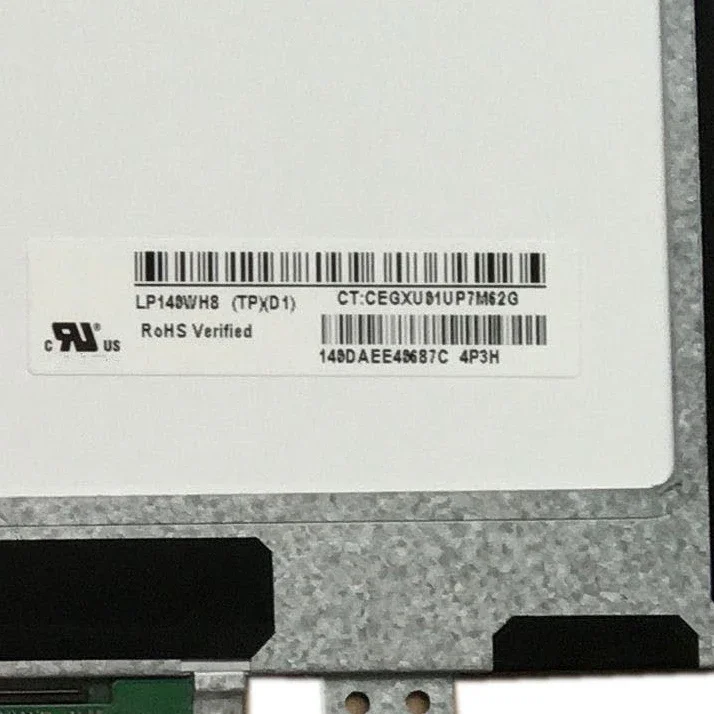 LP140WH8 TPD1 fit LP140WH8-TPD2 LP140WH8-TPA1 LP140WH8-TPE1 LP140WH8-TPC1 LP140WH8-TPC2 LED eDP 1366x768 30 pin