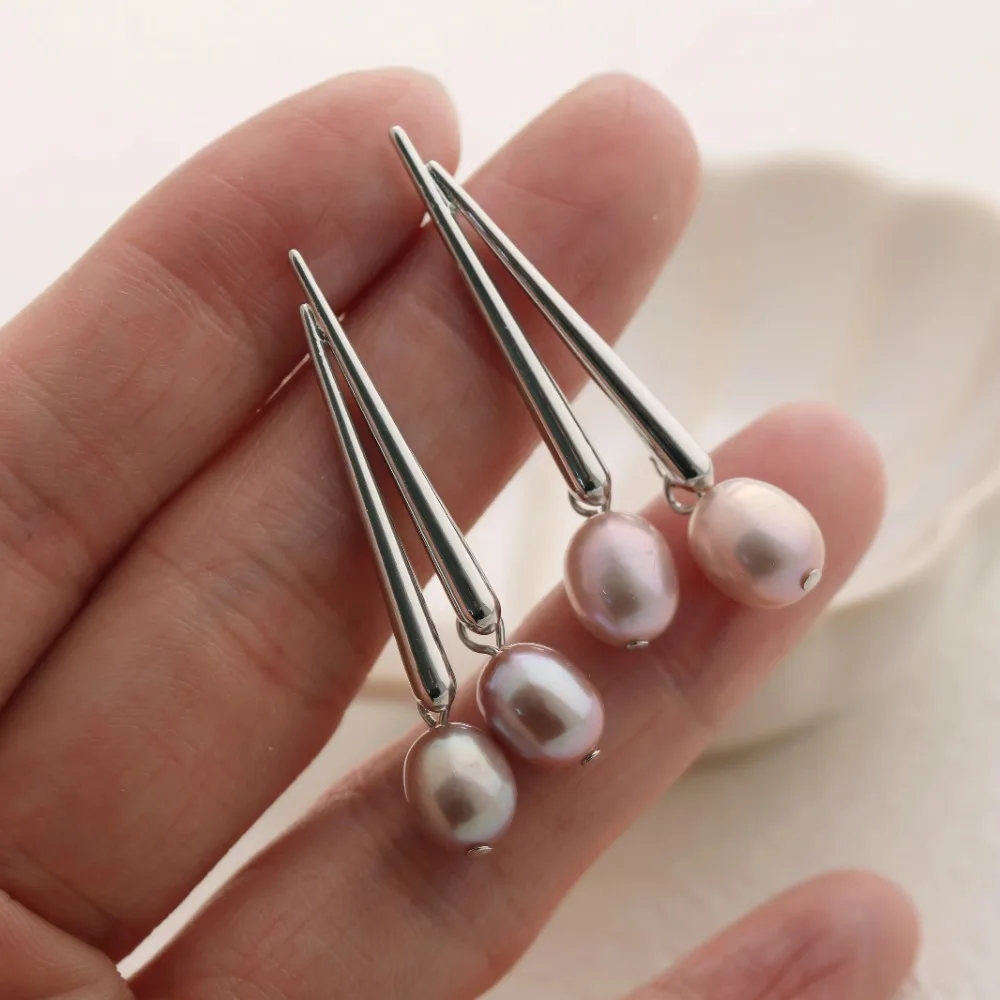 2 قطعة تصميم شريط مزدوج داينتي الأذن ترصيع أقراط لصنع المجوهرات يدوية الصنع النحاس 14 كيلو مطلية بالذهب 32*9 مللي متر اكسسوارات #3