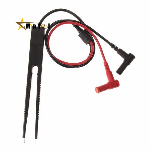 SMD SMT Chip Test Clip Lead Probe Digital Multimeter Meter Tweezer Capacitor Resistance Tweezers Hand Tool
