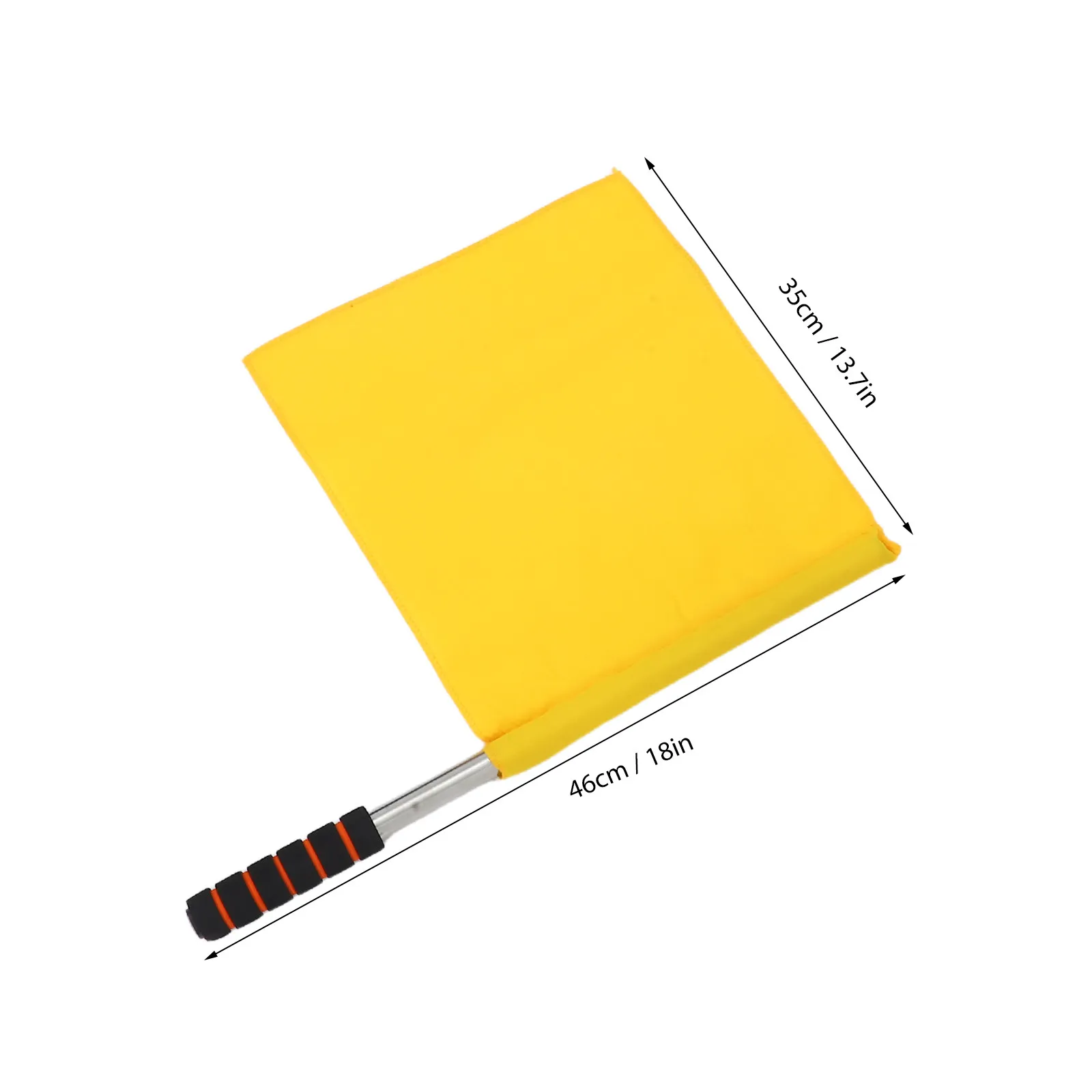 3Pcs Commanding Referee Flag Premium Quality Handheld Racing Signal Flags for Traffic Safety Cheering Fans Traffic Flags