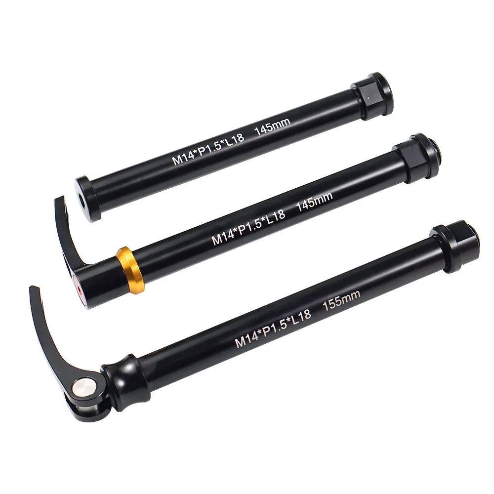 

CNC MTB Thru Axle Skewer For FOX / Boost Fork, 15x110mm/15x100mm Bicycle Quick Release Axle, Aluminum Lever, For MTB Bike