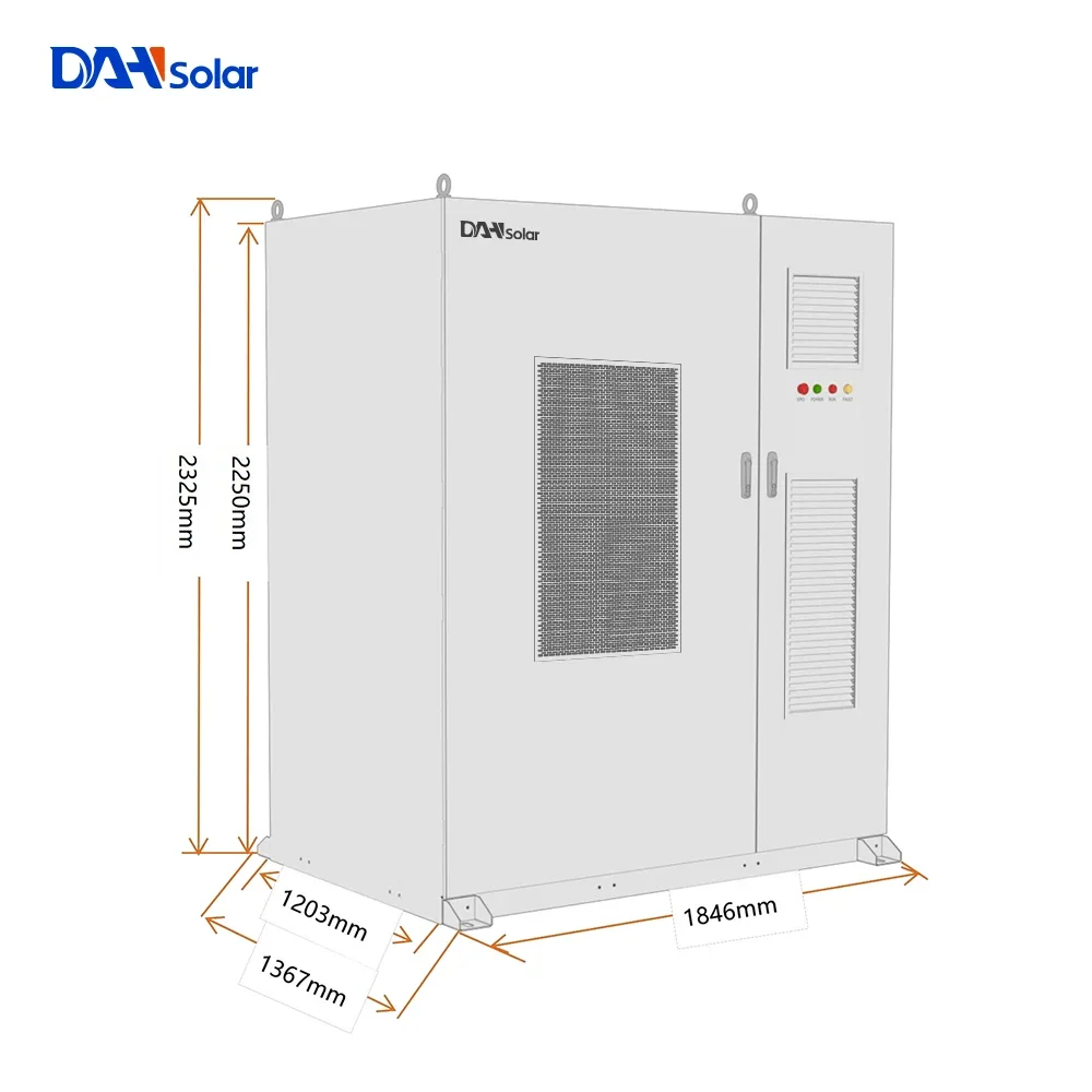 DAH All in One Solar Energy System Ess Energy Storage Container 100kwh 200kwh High Voltage Battery Lifepo4 Battery