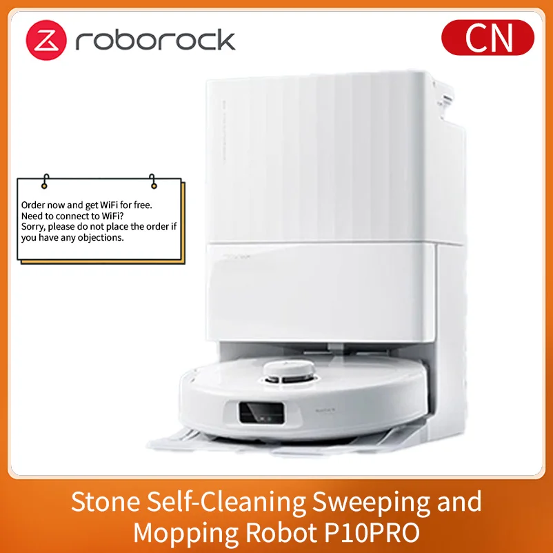 Roborock P10 Pro Robot Vacuum And Mop 7000Pa FlexiArm Edge Mopping 60°C Hot Water Self Cleaning Station Auto Empty Dry Pet Hair