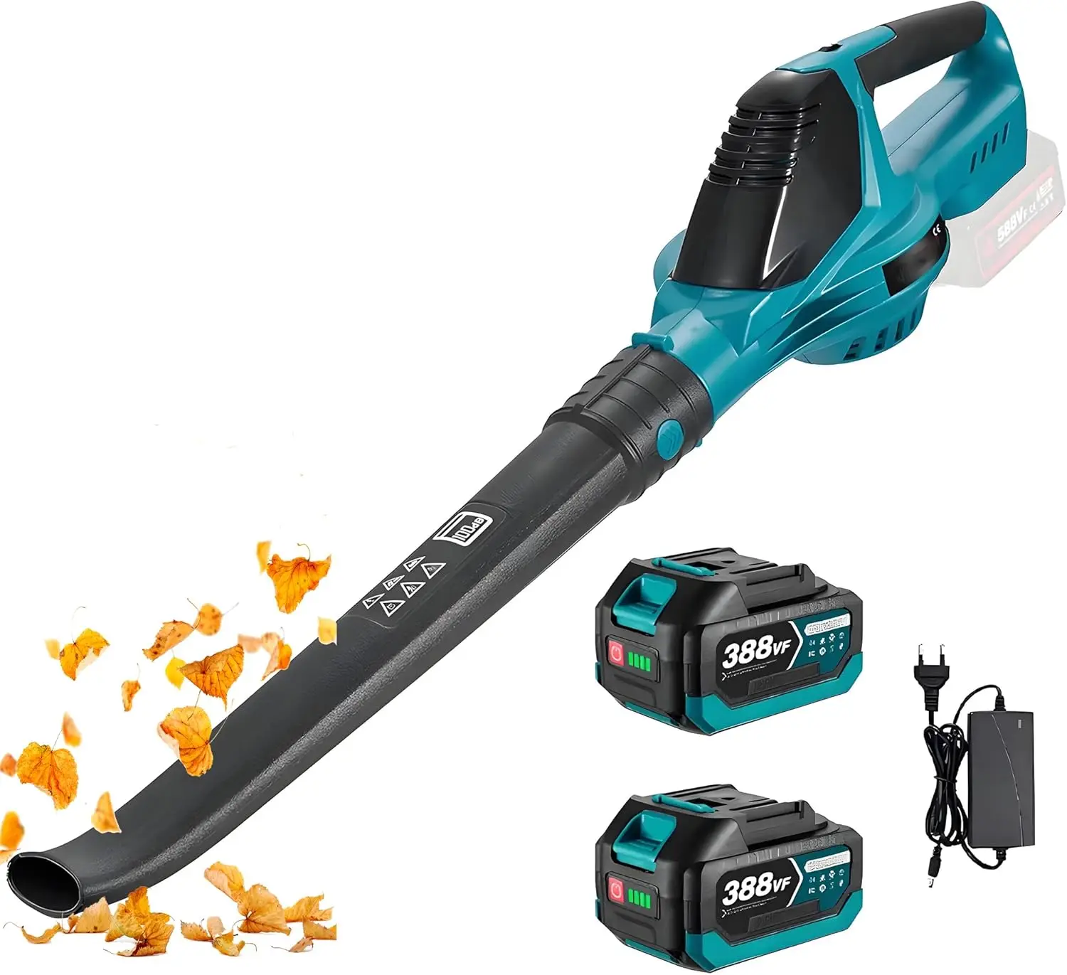 Makita battery pack 18V, 219 km/h 5-speed air speed blower, 28000RPM Brushless powerful foliage blower battery