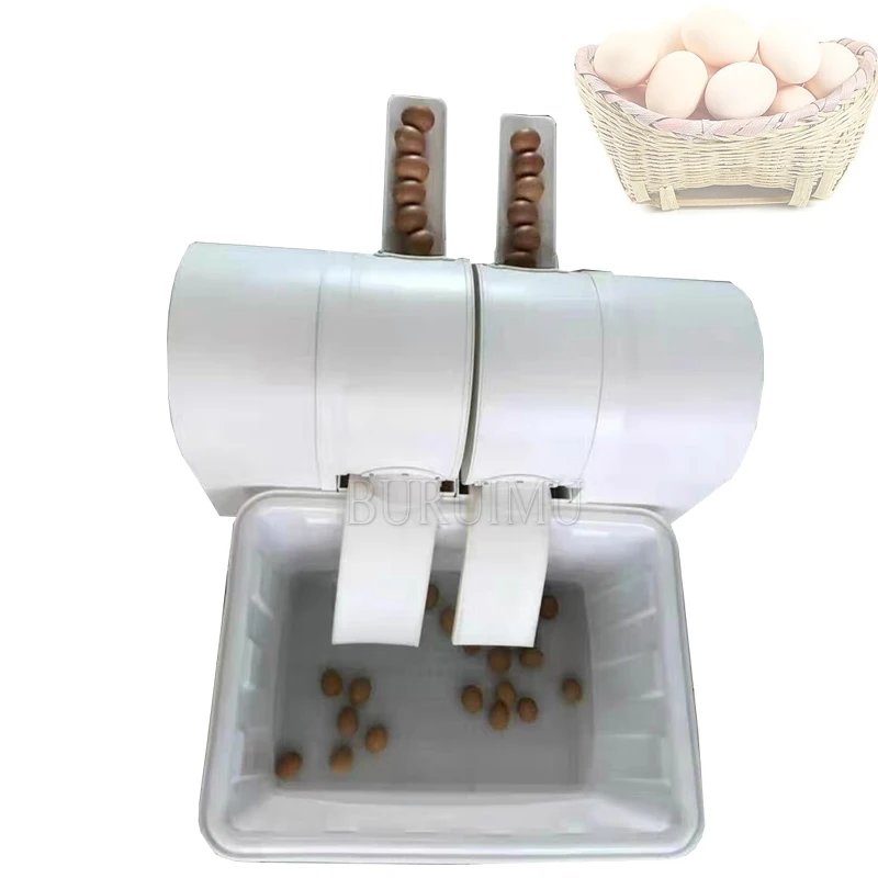 

Brush Type Salted Duck Goose Hen Egg Washing Machine Single Row Egg Washer Cleaner Machine