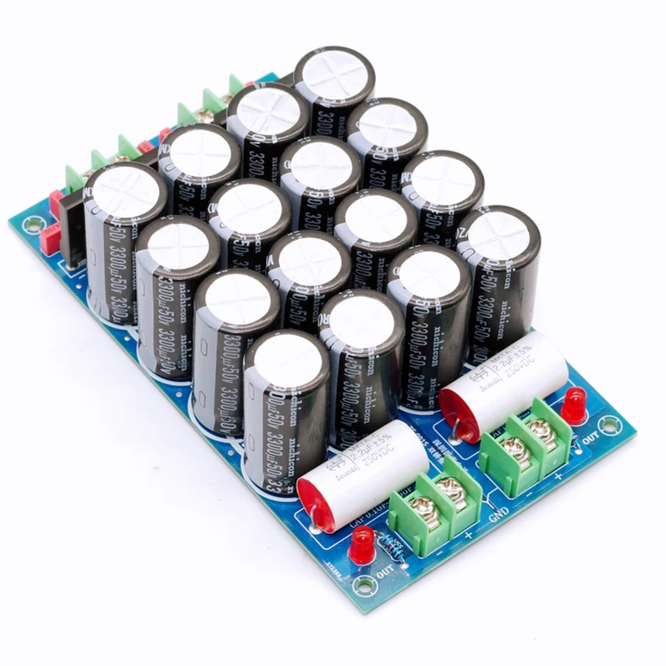 

Dual-bridge rectifier filter amplifier power board single power supply positive and negative dual power supply car power amplifi